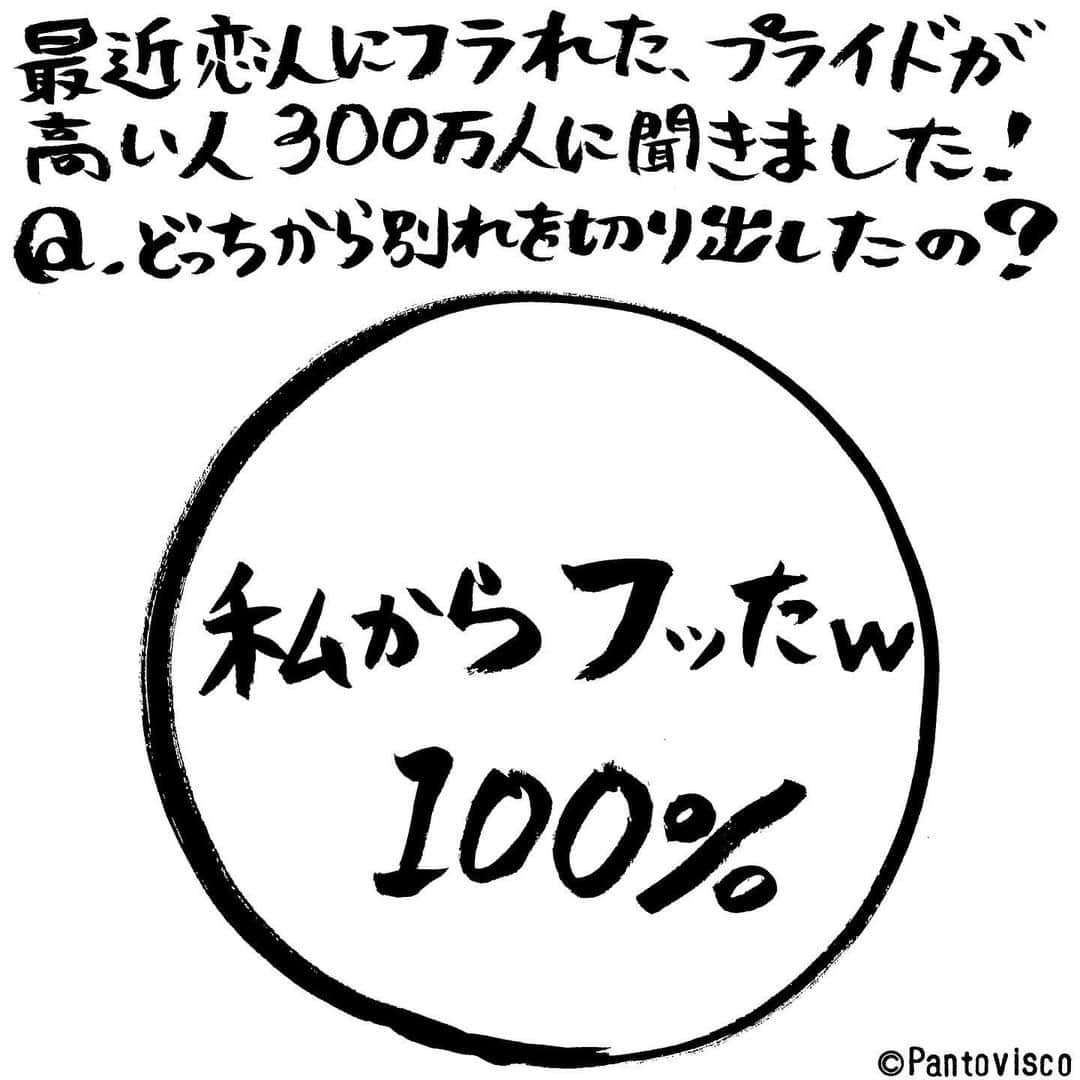 pantoviscoさんのインスタグラム写真 - (pantoviscoInstagram)「『プライドの高い人に聞きました』 #主導権 #勝手にアンケート」5月17日 20時24分 - pantovisco