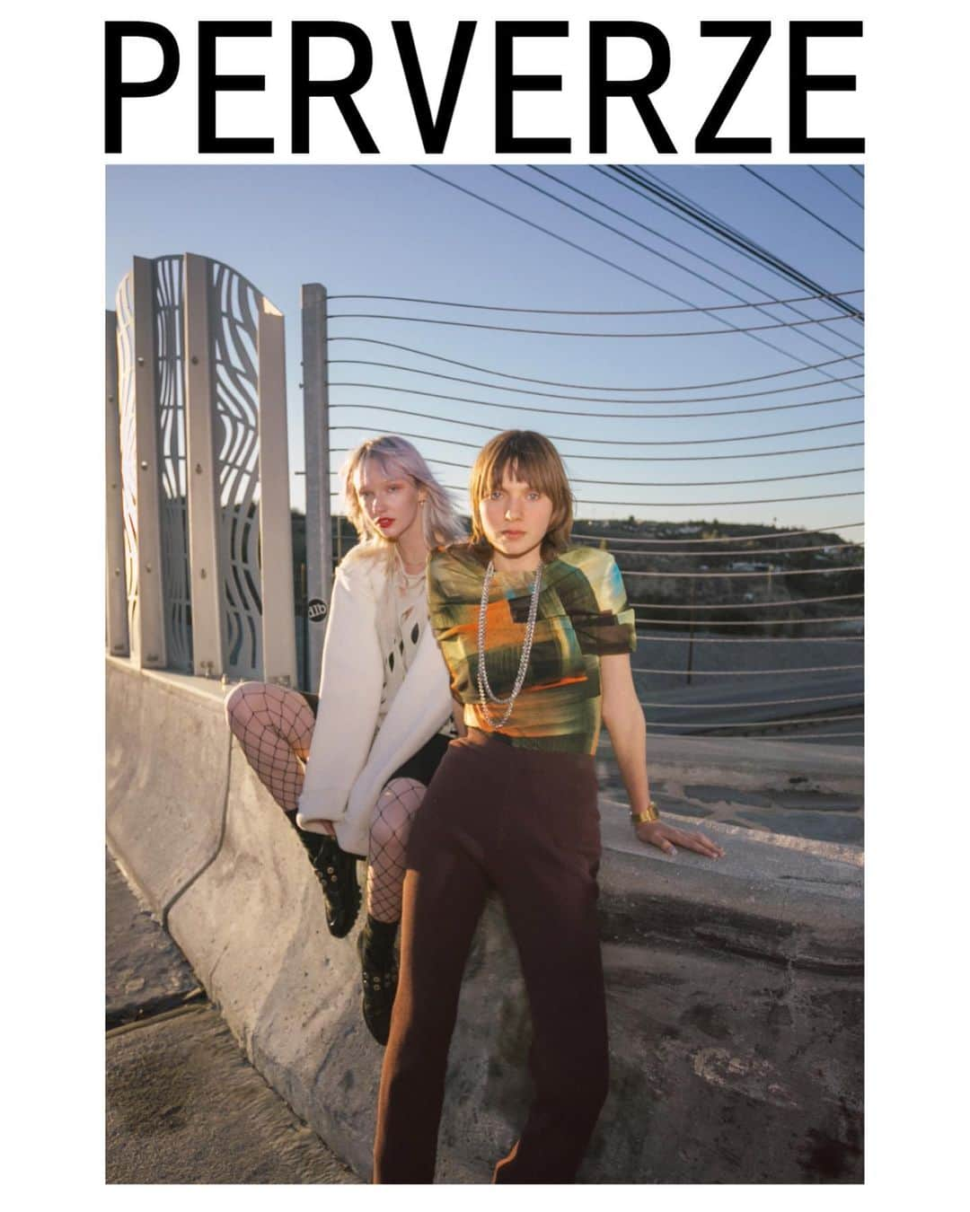 PERVERZE_OFFICIALさんのインスタグラム写真 - (PERVERZE_OFFICIALInstagram)「PERVERZE 2019 Spring Summer for STREET MAGAZINE.  Photography : @fjt_ksk Model : @sashafro @arielbees  Casting : @richgreens  #PERVERZE #PVZ #streetmagazine」5月17日 12時14分 - perverze_official