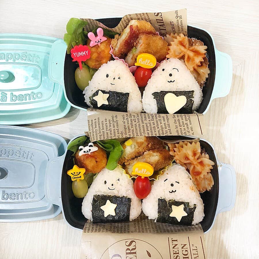 ❁coco❁さんのインスタグラム写真 - (❁coco❁Instagram)「【遠足弁当🍙】 遠足といえば おにぎり♡ なごむ顔にしてみたよ☺️ ・ ・  #cocoお弁当 #遠足弁当 #おにぎり弁当 #お弁当 #お弁当おかず #お弁当記録 #お弁当作り #お弁当作り楽しもう部 #ココポット #ココポット弁当箱 #おうちカフェ #おうちごはん #つくりおきおかず #つくりおき弁当 #昼ごはん #ランチ #キャラ弁 #キャラ弁初心者 #オベンタグラム #デリスタグラマー #令和 #令和弁当 #令和元年 #運動会弁当　#cocoのおうちカフェ　#cocoのおうちごはん」5月17日 12時48分 - rococo39