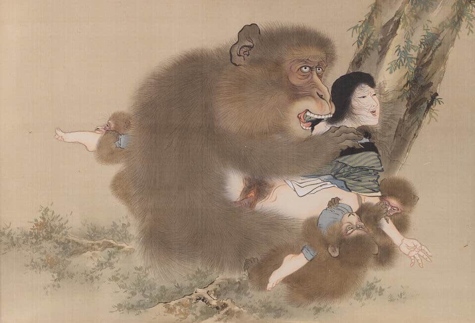 Daily SHUNGAのインスタグラム：「Monkey  周りに子供もいるよ！」