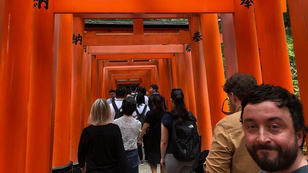 井澤惇さんのインスタグラム写真 - (井澤惇Instagram)「伏見稲荷大社にきたよ」5月17日 13時49分 - bass138