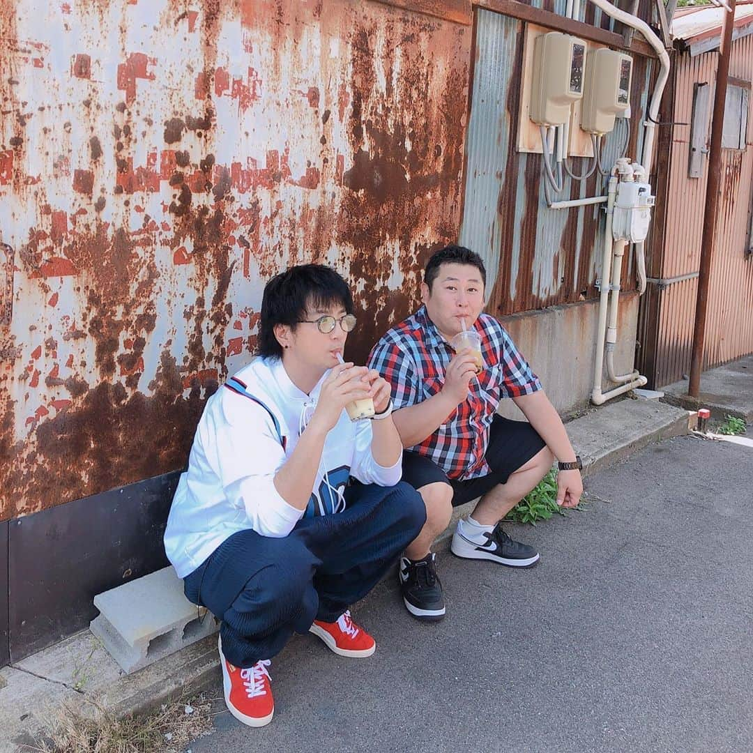 のりさんのインスタグラム写真 - (のりInstagram)「タピってます♡ #新潟#マンゴータピオカ#上地雄輔さん」5月17日 14時04分 - otenkinori