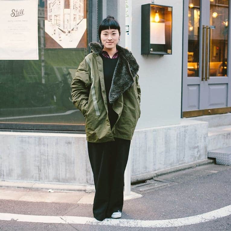 のインスタグラム：「What's your favorite place in Tokyo? Posted a picture of one of our recommended spots? Tag us and #herenowcity for a chance to get featured! In frame: Naoko Ueda. . . . #herenowcity #wonderfulplaces #beautifuldestinations #travelholic #travelawesome #traveladdict #igtravel #livefolk #instapassport #optoutside #stayandwander #hbouthere  #streetsnap #streetshot #streetgrammer #street_strorytelling #streetclassics  #tokyo #exploretokyo #instajapan #japantour #explorejapan #東京 #東京旅行 #도쿄 #도쿄여행 #일본여행 #日本旅遊 #東京自由行」