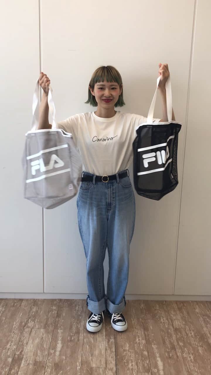 E hyphen world galleryのインスタグラム：「税込¥4000以上お買い上げで、 FILAメッシュトートバッグをプレゼント🎁  全国のイーハイフンと公式通販サイトでもらえます✨ ※数量限定のため、お早めに‼️」