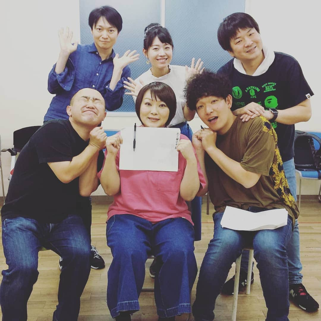 五十嵐サキさんのインスタグラム写真 - (五十嵐サキInstagram)「お稽古😆🍀 #明日 と #明後日 #土日 #奈良健康ランド  の #新喜劇公演 #もじゃ吉田 くんリーダー #お稽古 でした #むちゃ楽しい お芝居 #そして #めちゃ楽しいメンバー #めちゃ楽しい役 #ルン ♪ #吉本新喜劇 #よしもと新喜劇  #奥重敦史 #玉置洋行 #永田良輔 #鮫島幸恵 #五十嵐サキ」5月17日 16時40分 - saki_igarashi