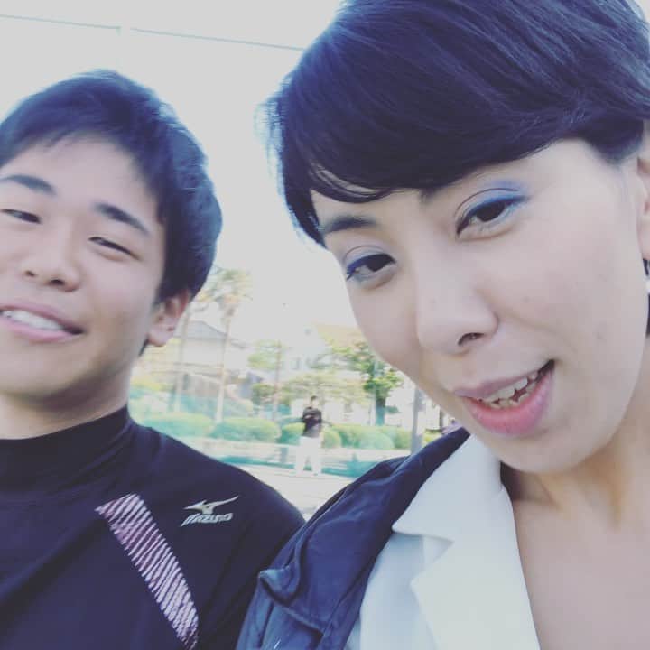 LOVEのインスタグラム：「インターハイがんばれ！ ともきくんに拍手ー！  #相馬の高校生 #私高校んときこんなに可愛くなかった #ソフト部 #青春胸アツ」