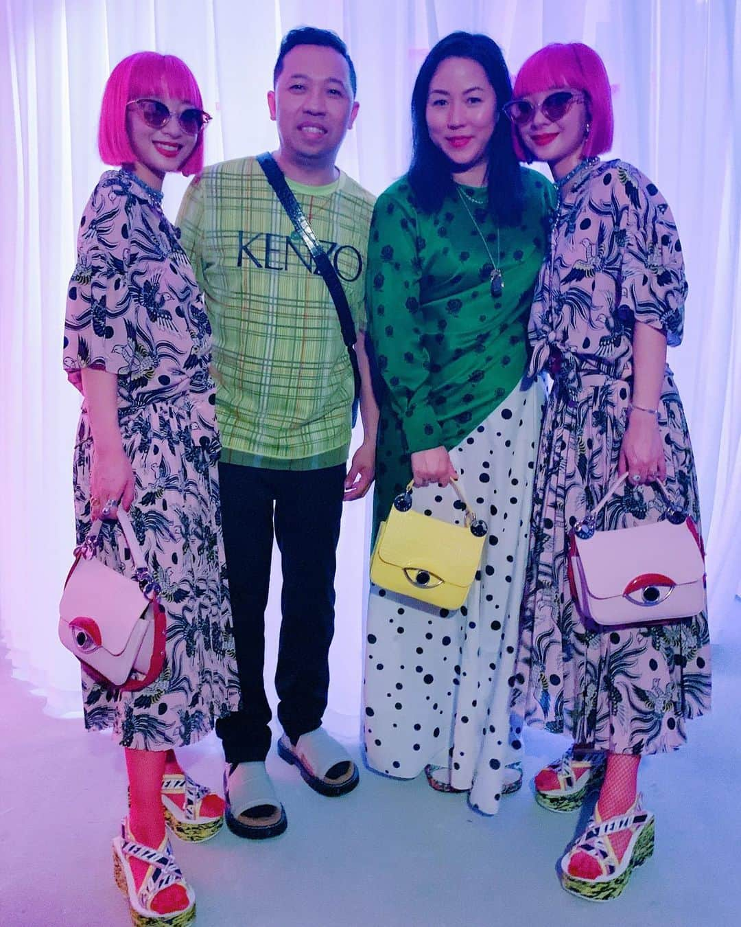 AYAさんのインスタグラム写真 - (AYAInstagram)「KENZO @kenzo 🧡 "TALI"BAG LAUNCH PARTY IN HONG KONG🌹✨💫 #KENZO #kenzotali #kenzotalitour #kenzoeyewearss19」5月17日 17時07分 - ayaxxamiaya