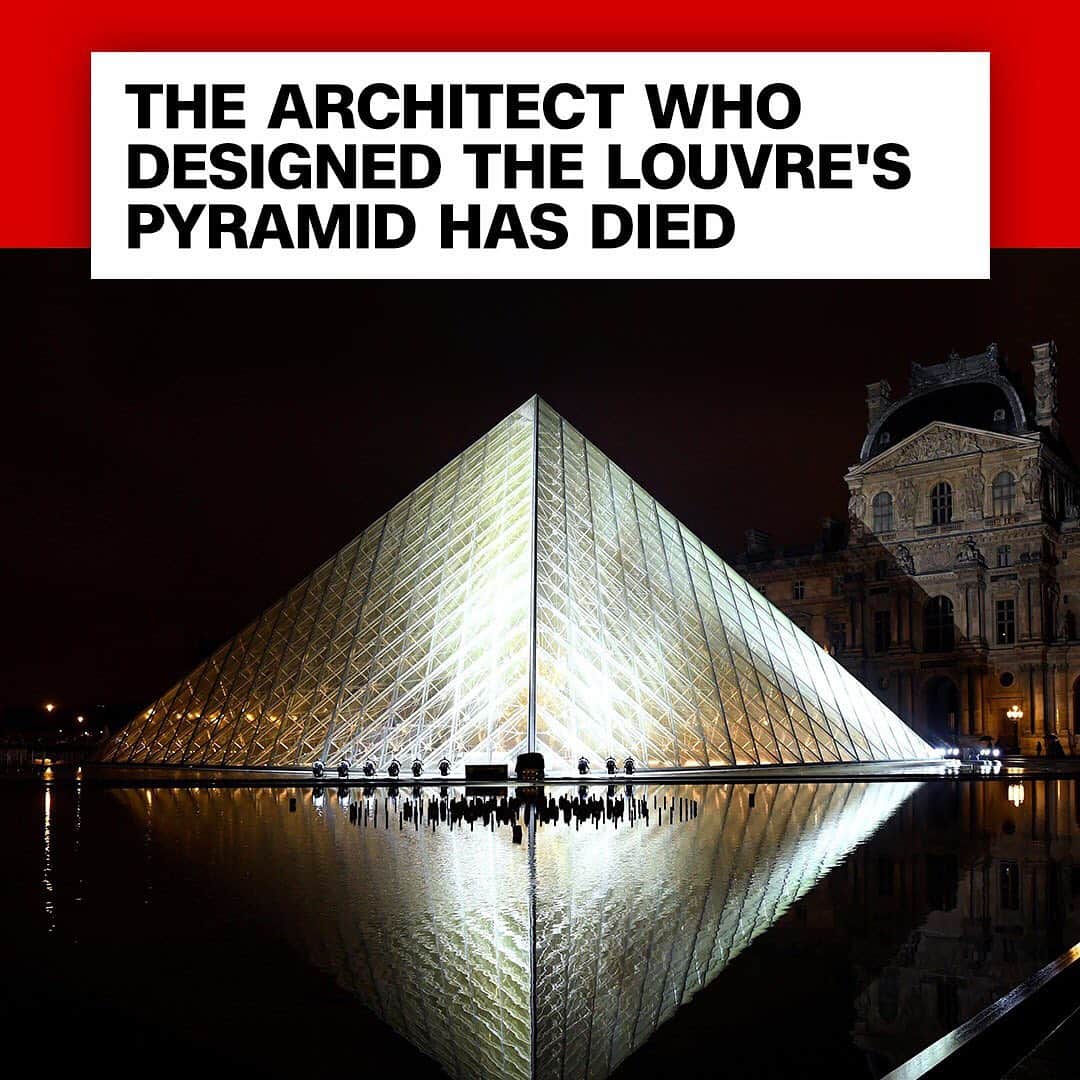 CNNさんのインスタグラム写真 - (CNNInstagram)「I.M. Pei, the acclaimed architect who designed the Louvre's pyramid, has died at the age of 102. Although he worked mostly in the United States, Pei will always be remembered for a European project: his redevelopment of the #louvre Museum in Paris in the 1980s. He gave us the glass and metal pyramid in the main courtyard, along with three smaller pyramids and a vast subterranean addition to the museum entrance. Some of his other major commissions included the Bank of China Tower in Hong Kong and the Museum of Islamic Art in Qatar. Winning the fifth Pritzker Architecture Prize in 1983, Pei was cited as giving the 20th century "some of its most beautiful interior spaces and exterior forms ... His versatility and skill in the use of materials approach the level of poetry." (📸: Bertrand Guay/AFP/Getty Images, Anat Givon/Associated Press, Karim Jaafar/AFP/Getty Images, Paul Hawthorne/Getty Images via @cnnstyle)」5月17日 17時08分 - cnn