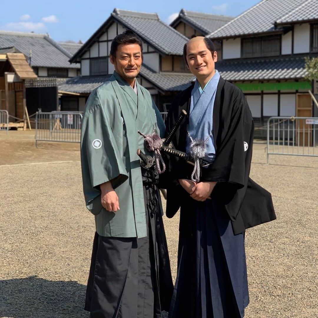 中村隼人さんのインスタグラム写真 - (中村隼人Instagram)「本日、大富豪同心の第2話放送💡 ゲストの山口馬木也さんと😌✨ #大富豪同心 #BSNHK #山口馬木也 #中村隼人」5月17日 17時13分 - 1130_nakamurahayato