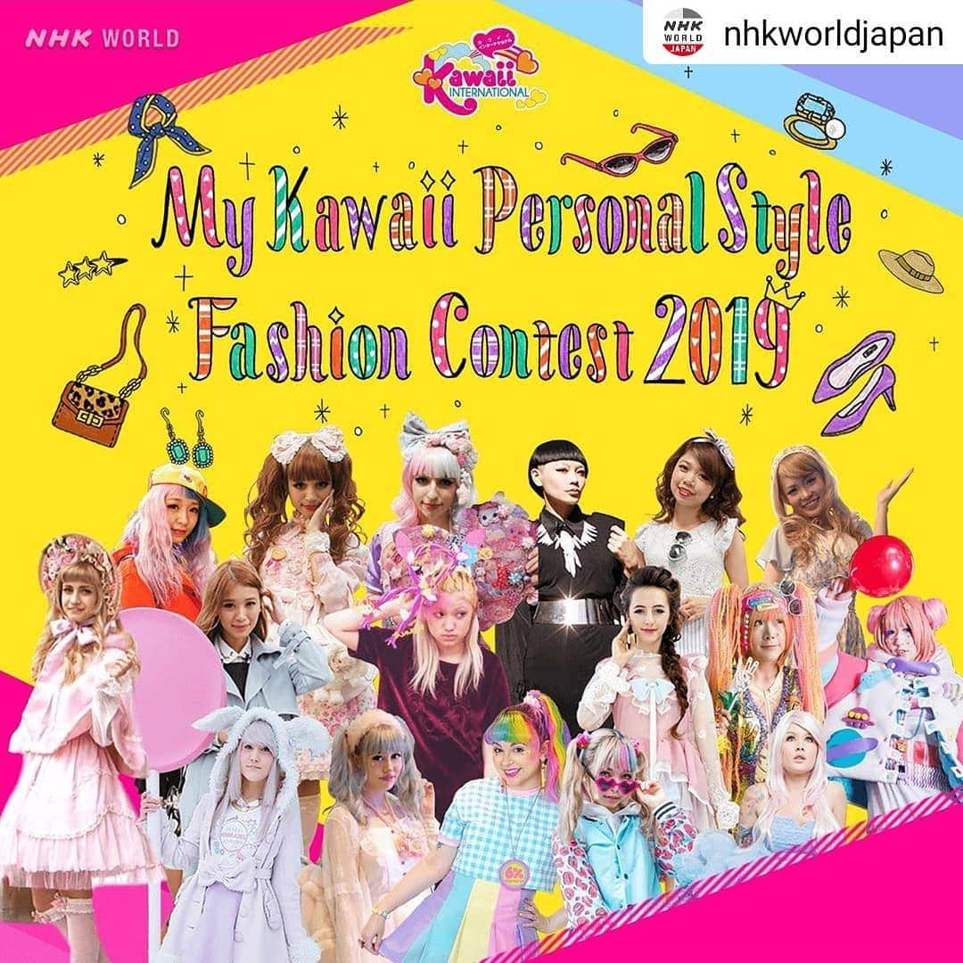 Kawaii.i Welcome to the world of Tokyo's hottest trend♡ Share KAWAII to the world!さんのインスタグラム写真 - (Kawaii.i Welcome to the world of Tokyo's hottest trend♡ Share KAWAII to the world!Instagram)「#kawaiifashoncontest2019  #Repost @nhkworldjapan • • • • • 🎀Kawaii International🎀 is having a fashion contest to pick the next Kawaii Leader! This year’s concept is 'My Kawaii Personal Style 2019.' Check out the Kawaii International website for details! 🌂🎀💖💐 . . #KawaiiInternational #MyKawaiiPersonalStyle #mykawaiicontest #fashioncontest #kawaii #kawaiileader #kawaiifashion #kawaiistyle #kawaiilife #instagramjapan #harajuku #tokyo #japan #NHKworld #nhkworldjapan #nhk」5月17日 17時43分 - kawaiiiofficial