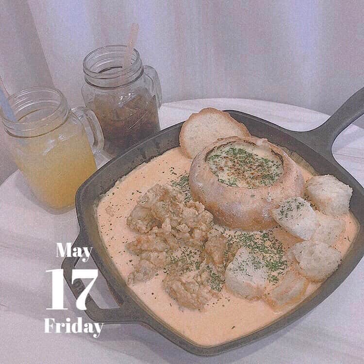 のインスタグラム：「#ucafe﻿ ﻿ チーズ×チキン イズ 最高。﻿ ﻿﻿ #snowcam #snowアプリ #instagood #l4l﻿﻿ #5月 #maymood #チーズ #チーズチキン #チキン #お洒落カフェ #栄カフェ #名古屋カフェ #栄ランチ #韓国料理 #韓国チキン #名古屋グルメ #パネチキン #お洒落さんと繋がりたい」