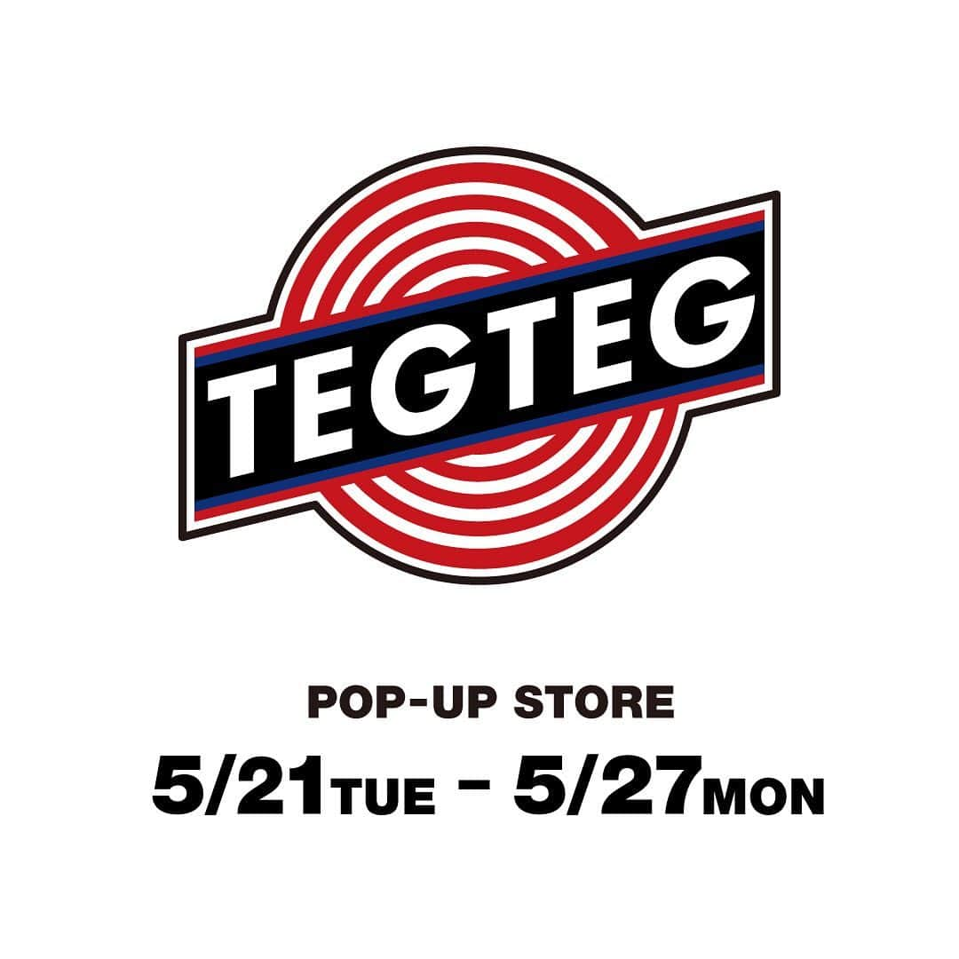 6(ROKU) OFFICIALさんのインスタグラム写真 - (6(ROKU) OFFICIALInstagram)「TEG TEG POP-UP STORE at 6 shibuya catstreet  5/24(金) 18:00～20:00 デザイナーTOKO氏が6 shibuya catstreetにご来店予定です。  イベントに合わせて、＜TEG TEG＞と＜6＞のロゴがデザインされた大人サイズの別注ノースリーブTシャツも展開いたします。 . #tegteg」5月17日 18時04分 - 6______roku