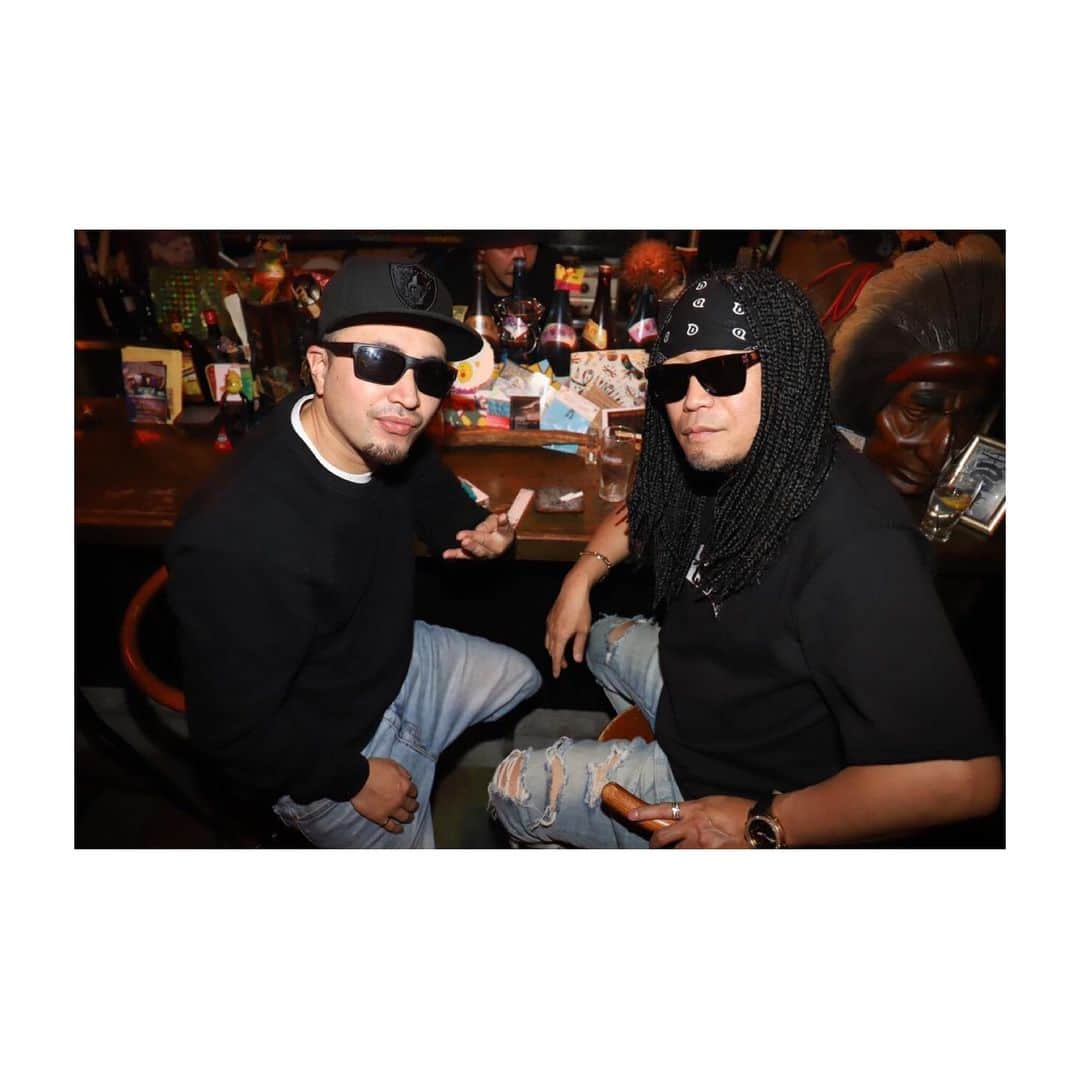 のインスタグラム：「“MOTHER FUNKASTA SHIP” at 吉祥寺 bar Cheeky  #motherfunkastaship #吉祥寺 #東京 #locohama #locohamaclothing」