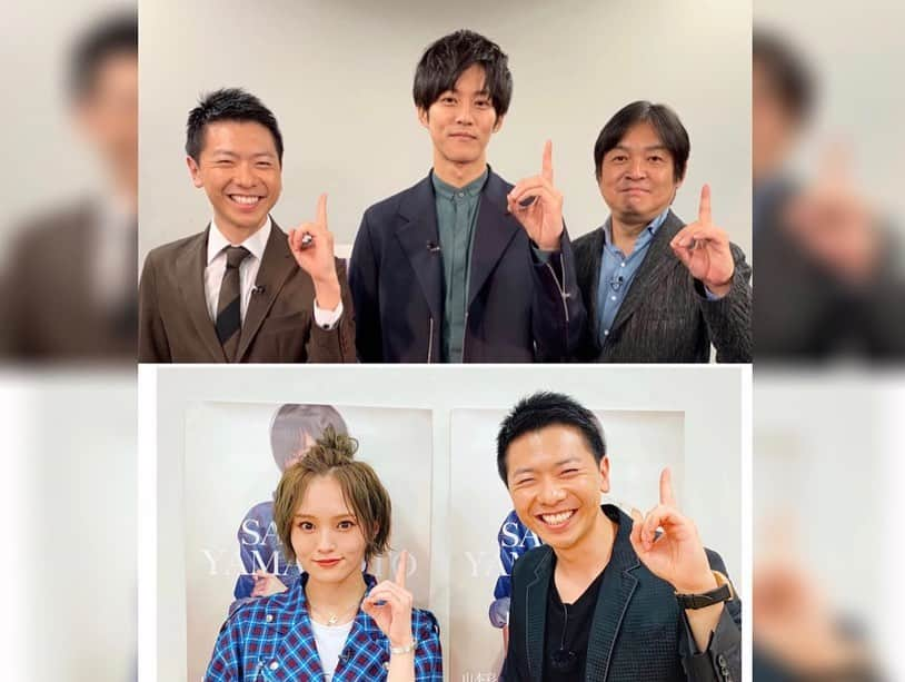 上坂嵩さんのインスタグラム写真 - (上坂嵩Instagram)「けさは #清里千聖 さんがスタジオに来てくれました！ 週末、久屋大通公園で開催されるイベント #DIRECT2019 にも参加されるとのこと🌟注目です！  そして、けさの #レコメン坂 では、「五月病を吹き飛ばす！やる気が出てくるレコメンソング」をご紹介✨ #松坂桃李 さんは、 THE BLUE HEARTSの「 #リンダリンダ 」を！ #山本彩 さんは #ELLEGARDEN の「 #ジターバグ 」をオススメしてくれました🎵  #レコメンソング 5月の第2弾では、#香取慎吾 さんと #西島秀俊 さんが登場予定です😆お楽しみに！！」5月17日 20時59分 - takashi_uesaka_nbn