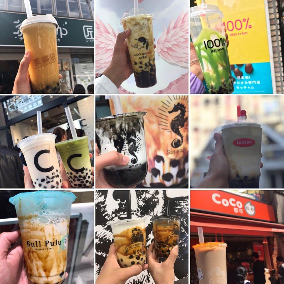 杉山しずかさんのインスタグラム写真 - (杉山しずかInstagram)「Tapioca list #tapioca #sweet #drink #置き換えダイエット #maccha」5月17日 21時38分 - shizukasugiyama0211