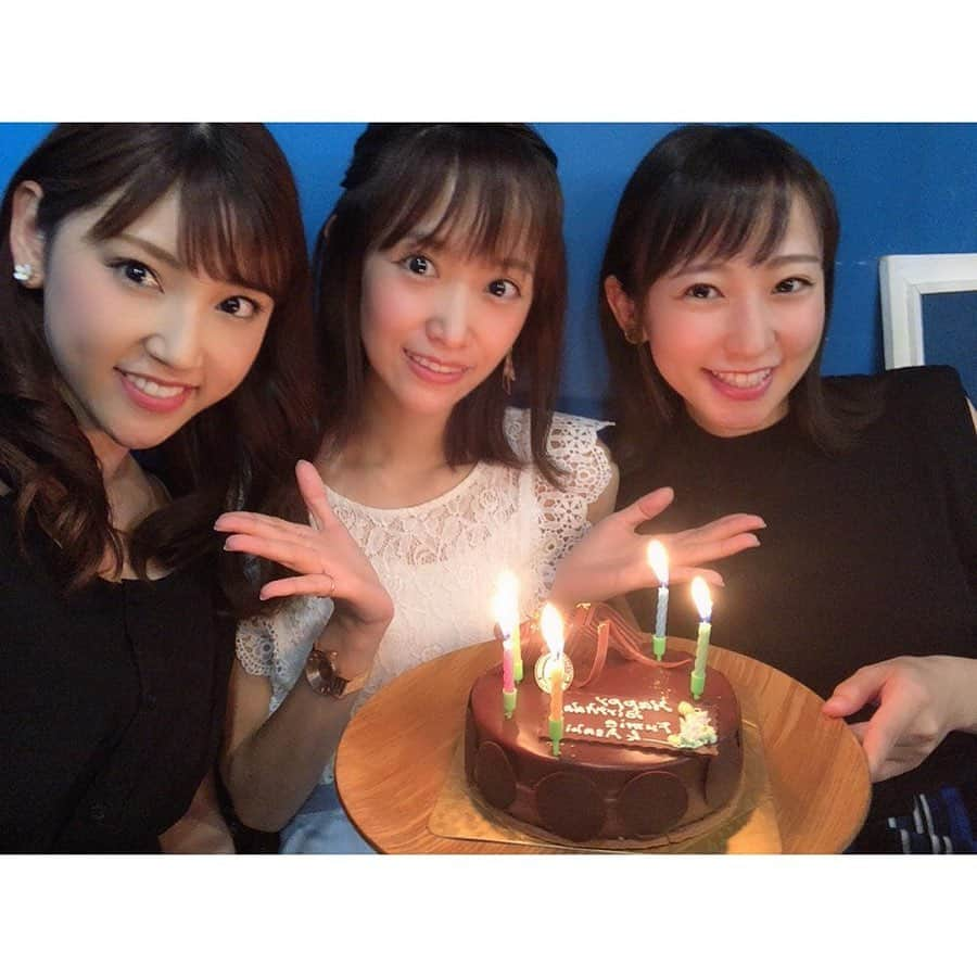 竹田愛のインスタグラム：「大好きな2人のお祝い🎉 あーちゃん♡ふーちゃん♡ お誕生日おめでとう🎂 #hbd🎂 #素敵な1年になりますように🍀」