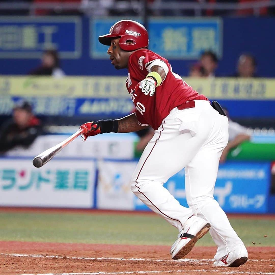 東北楽天ゴールデンイーグルスさんのインスタグラム写真 - (東北楽天ゴールデンイーグルスInstagram)「⚾️ ⚾️M 6-1 E⚾️ 同じ7安打を打つも打線が繋がらず連敗を喫する。 8回に辰己選手がヒットと盗塁でチャンスを作り ウィーラー選手が一矢報いるタイムリーヒット👍🏼 美馬選手は6回まで2失点に抑えるも悔しい結果に... #rakuteneagles #RESTART #日本一の東北へ #ウィーラー #辰己涼介 #美馬学」5月17日 21時50分 - rakuten_eagles