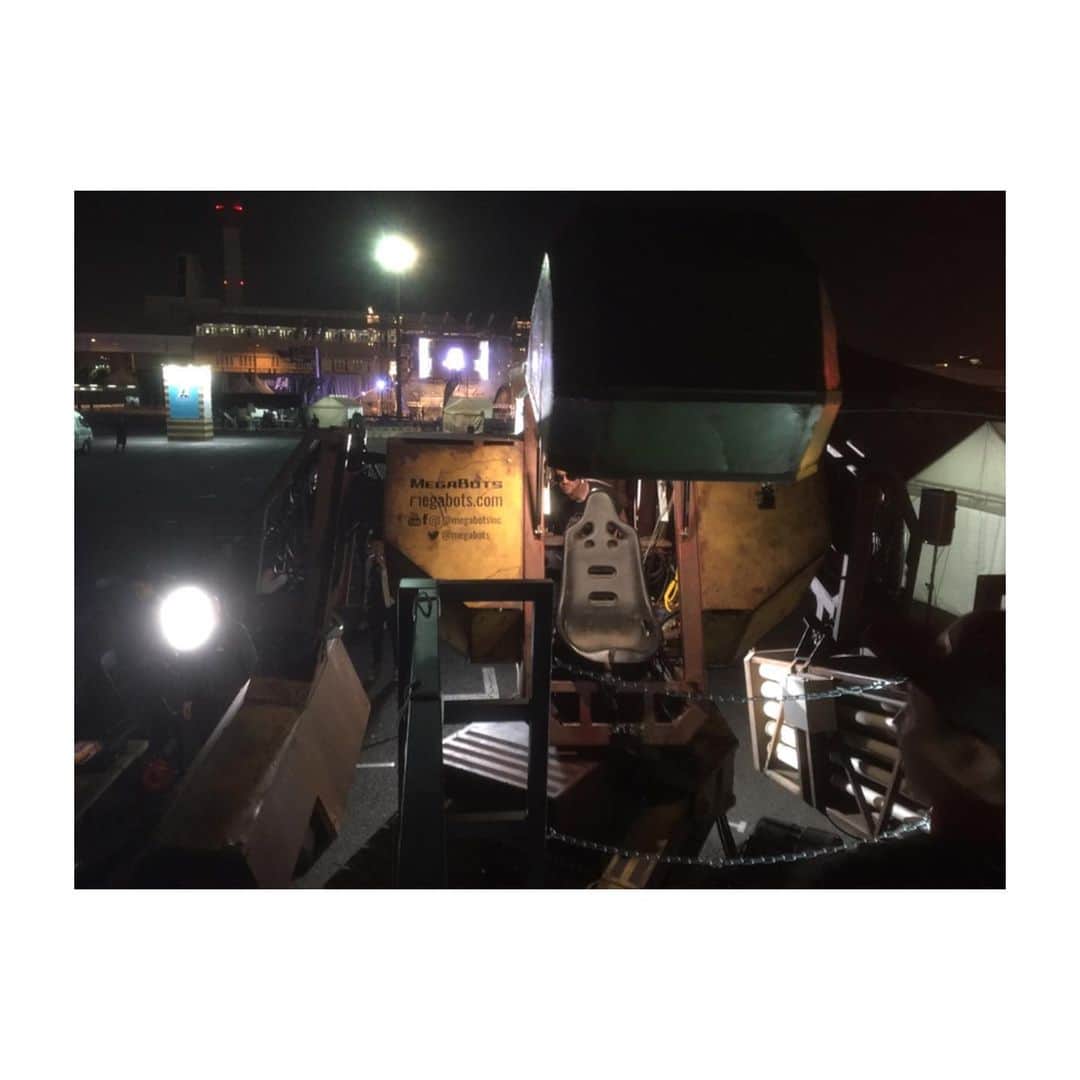 高道さんのインスタグラム写真 - (高道Instagram)「【MEGABOTS(メガボッツ)】 ・ ・ ・ #megabots #chimeragames #herox #三笠 #ロボット #日本上陸 #前夜祭 #イベント」5月17日 22時27分 - minnanotakamichi