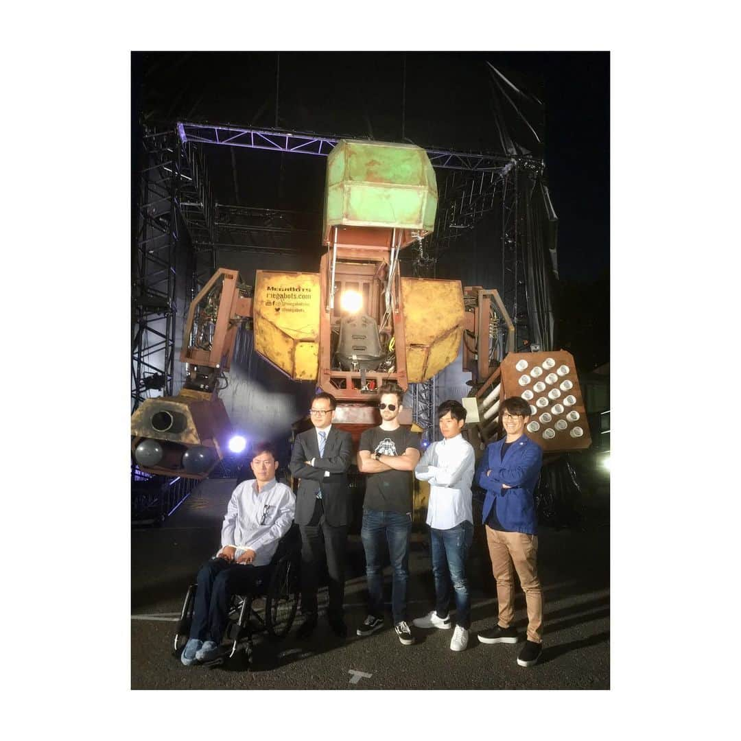 高道さんのインスタグラム写真 - (高道Instagram)「【MEGABOTS(メガボッツ)】 ・ ・ ・ #megabots #chimeragames #herox #三笠 #ロボット #日本上陸 #前夜祭 #イベント」5月17日 22時27分 - minnanotakamichi