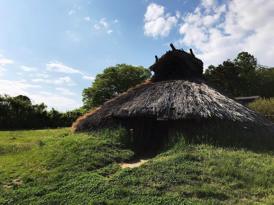 蓮沼千紘さんのインスタグラム写真 - (蓮沼千紘Instagram)「南アルプスと八ヶ岳の間に栄えた縄文人の生活。 縄文資料館も熱かった。 葉ちゃんが縄文土器に秘められたストーリーをガイドしてくれて楽しかった。 人とカエルの間みたいなモチーフはお腹の中で生物の進化を人がやるから。 魚から哺乳類へ🐟→🐸→👶 土偶の顔が引きつってるのは生まれてくる時子供の顔は引っ張られてるから。 妊婦さんのモチーフや蛇や月など信仰的な対象や縄文時代の生死感。 深かったわ。面白かった。 いつだって人が自然の中に住まわせてもらって他の生き物とも対等な気持ちで在れたらいいのにね。 今読んでる-死なないでいる理由:鷲田清一著-や中沢新一さんの本たちとのリンクが凄かった。  コンクリートの中から久しぶりに出てきた感じがした。 地球に住んでたぁ。🌏 明日友人の結婚式が長野であるからこの土地に来て葉ちゃんと久しぶりに会いいろんな話をした。 素敵なタイミング。  #南アルプス #八ヶ岳 #縄文人 #縄文土器」5月17日 22時28分 - knitchihiro