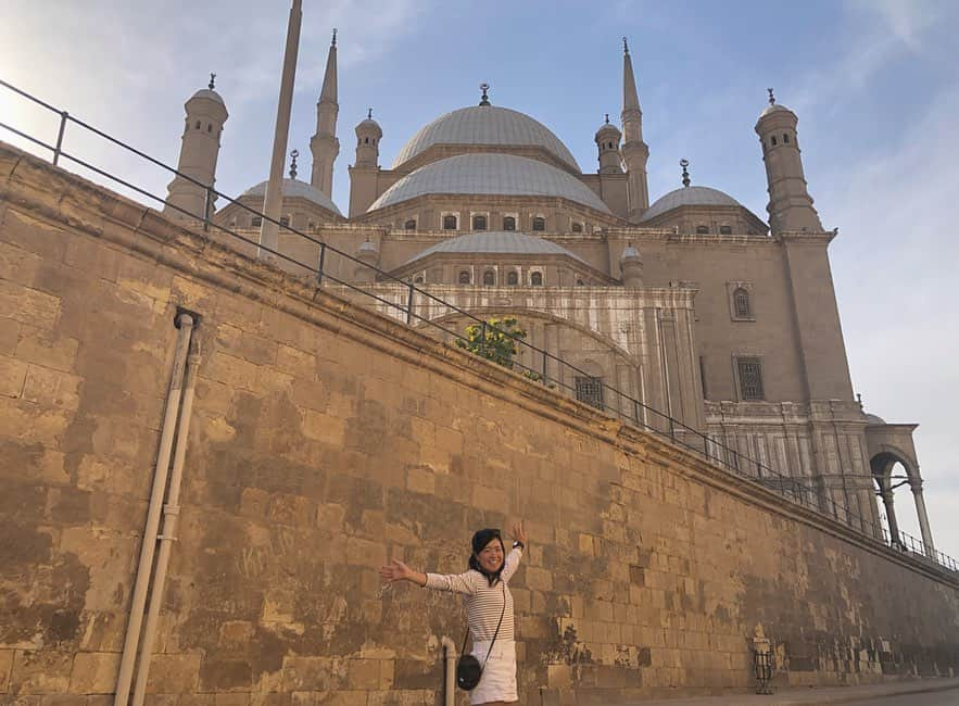 秋山みなみさんのインスタグラム写真 - (秋山みなみInstagram)「. Muhammad Ali Mosque🕌  幻想的でうっとり…🥺 文化を肌で感じで感性を磨くことも大事だな〜✨ . . . #tb #egypt #muhammadalimosque #幻想的」5月17日 22時40分 - mi_nami43