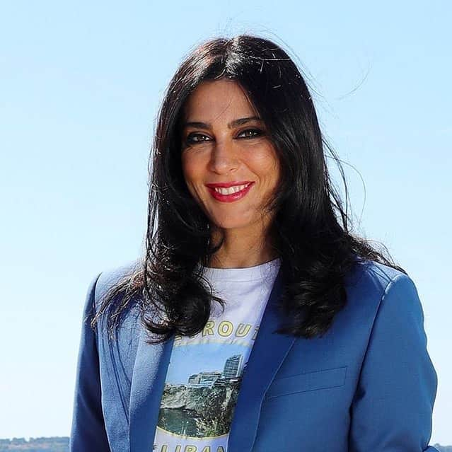 ローズアンナさんのインスタグラム写真 - (ローズアンナInstagram)「@nadinelabaki portait notre t-shirt Beyrouth lors de l'interview @kering_official à l'occasion du @festivaldecannes et @madamefigarofr en parle. On adore ! - @nadinelabaki was wearing our Beyrouth t-shirt at the @kering_official interview for the @festivaldecannes and @madamefigarofr is talking about it. We love it ! #festivaldecannes #kering #madamefigaro #movies #womeninmotion」5月17日 23時48分 - roseanna__officiel