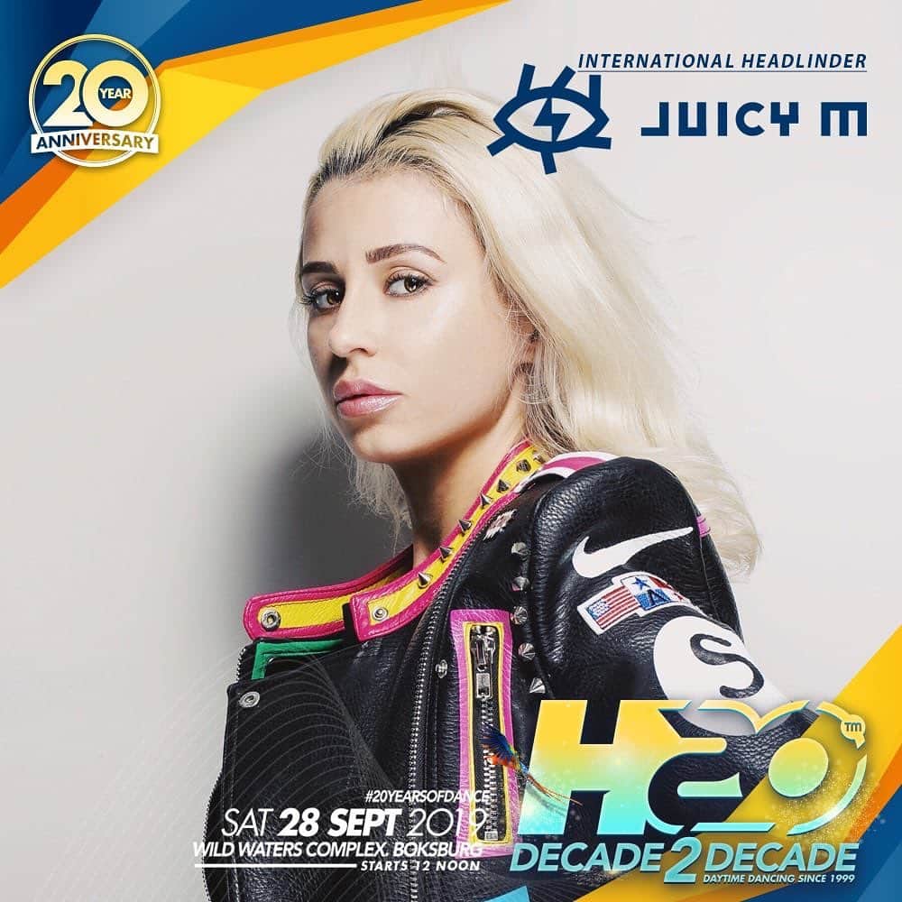 JUICY Mさんのインスタグラム写真 - (JUICY MInstagram)「@h2oparty I’m coming back 🔥🙌 🇿🇦 can’t wait to see u guys!!!!」5月18日 0時27分 - djjuicym