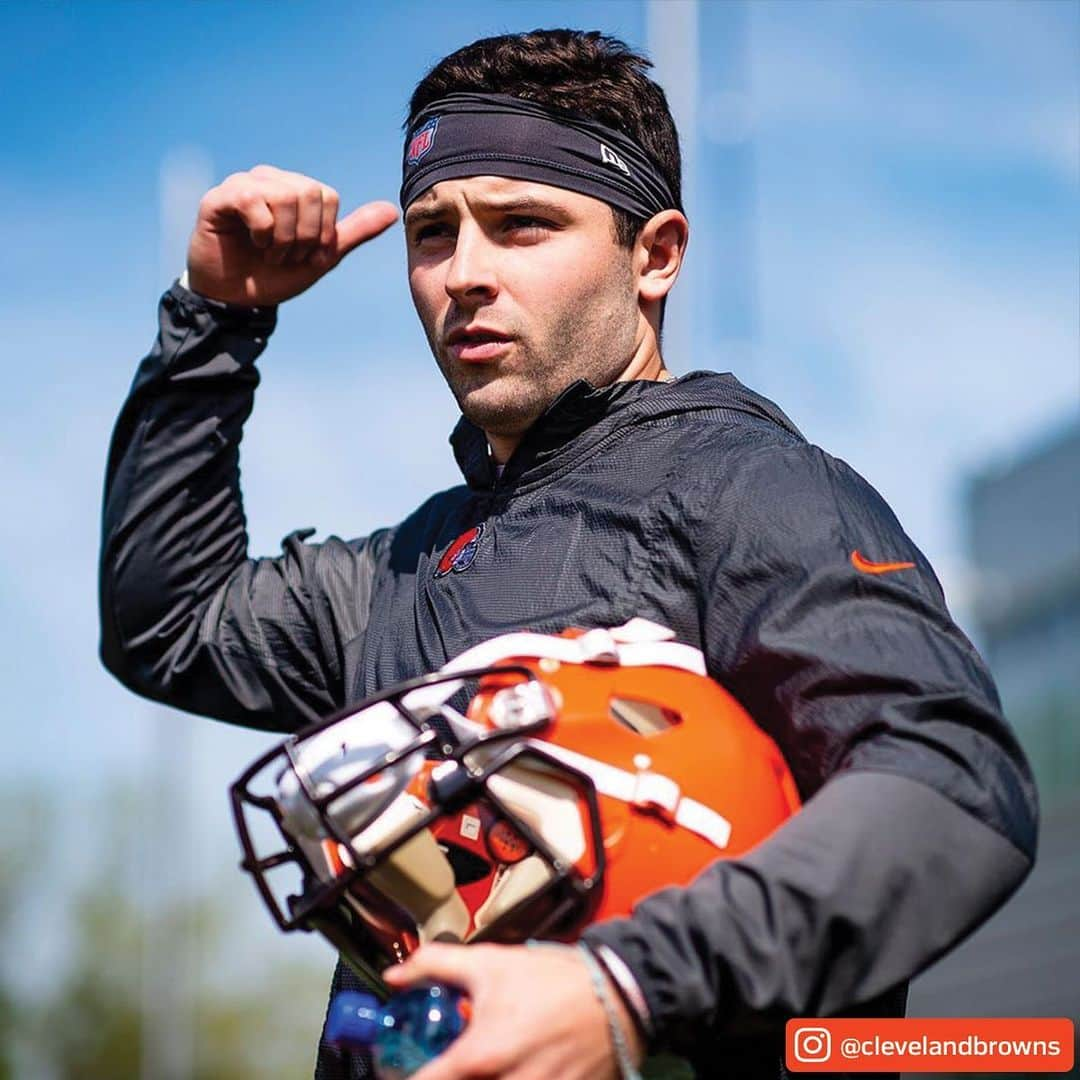 NFLさんのインスタグラム写真 - (NFLInstagram)「Beardless Baker 😱 (via @clevelandbrowns)」5月18日 0時44分 - nfl