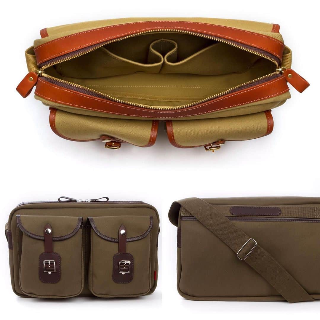 のインスタグラム：「Perennial #bestseller #canvas Rambler #shoulderbag available until Sunday 10% off for #fathersday #madeinengland #handcrafted #bags #luggage #menswear #menstyle #mensstyle #mensfashion #promotion」