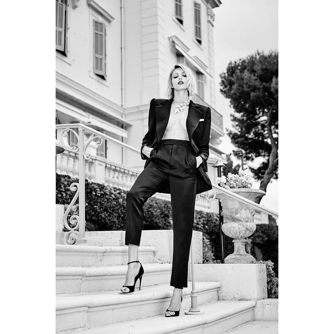 サンローランさんのインスタグラム写真 - (サンローランInstagram)「ANJA RUBIK wearing SAINT LAURENT by ANTHONY VACCARELLO CANNES FILM FESTIVAL, MAY 17TH PHOTOGRAPHED by @saskialawaks ⠀⠀⠀⠀⠀⠀⠀⠀⠀ #YSL #SaintLaurent #YvesSaintLaurent @anthonyvaccarello」5月18日 6時17分 - ysl