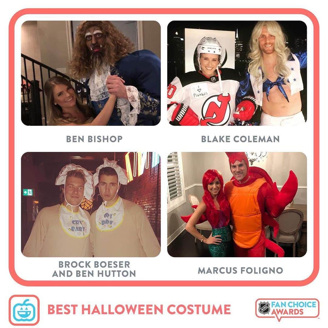 NHLさんのインスタグラム写真 - (NHLInstagram)「Players across the League went all out to earn Best Halloween Costume honors! 😂 VOTE IN BIO ☝ #NHLFanChoice」5月18日 7時43分 - nhl