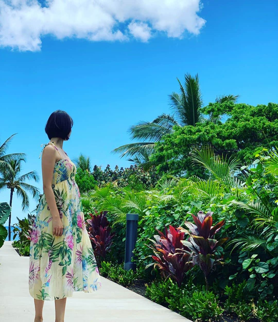 新谷あやかさんのインスタグラム写真 - (新谷あやかInstagram)「Hawaiiでも会話は基本的に英語で対応中！！ ・ 練習、練習💪 ・  日本語で話すより、より深い話出来るし、細かい注文出来るし、ハワイは日本語通じるって聞いてたけど、そうでもない気がする！🤔 .  というか、間違った英語でも寄り添うことが大事やね！！😆try try! ・  I'm speaking English even in Hawaii. ・  My English skill is improving everyday everytime because I am trying all the time.👅 .  I don't want to forget my memories that I studied hard in NZ. . ・  #新谷あやか #しんやあやか #shinyaayaka  #actress  #女優  #タレント  #英語 #english  #englishlesson #英語の勉強  #英語が好き  #hawaii  #ハワイ  #ハワイ旅行  #hawaiiwedding  #family #ハワイ結婚式 #muumuu  #ムウムウ  #aloha #アロハ #ノースショア」5月18日 8時39分 - shinya.ayaka