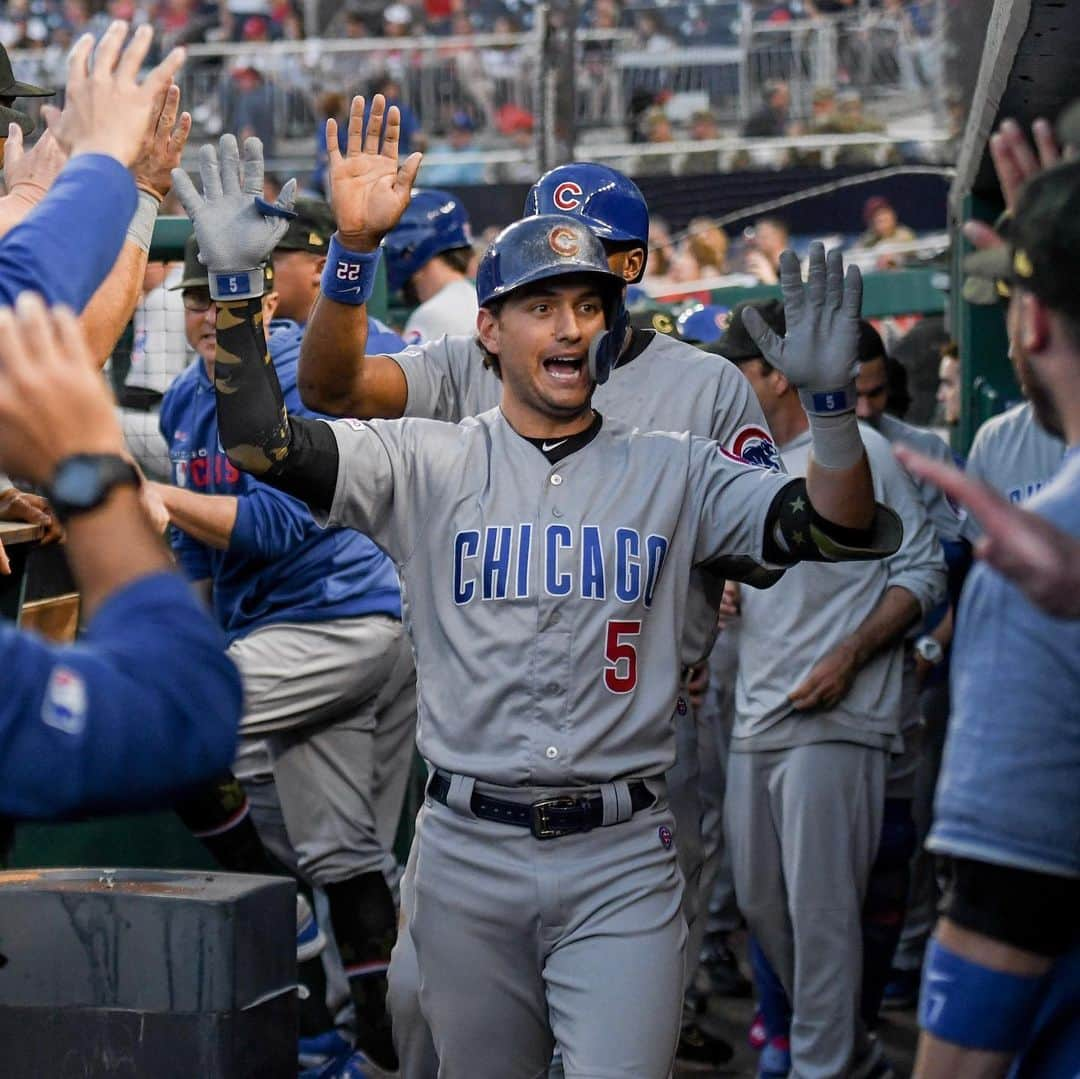 シカゴ・カブスさんのインスタグラム写真 - (シカゴ・カブスInstagram)「🖐」5月18日 9時25分 - cubs