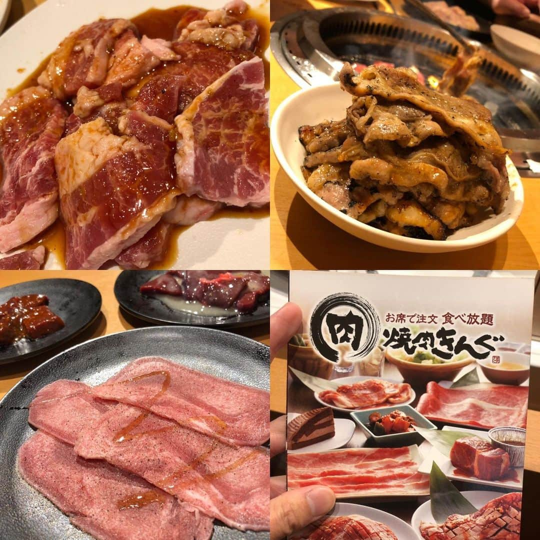 アンジェラ佐藤さんのインスタグラム写真 - (アンジェラ佐藤Instagram)「1日でハシゴしてみたい焼肉食べ放題3連発～（笑）  1、2枚目 「#炭火焼肉金花郎 」 希少部位#アンギョン も食べ放題～♪店員さんがなまら親切で美味しいお肉の焼き加減をレクチャーしてくれマス( ･ㅂ･)و  3、4枚目「#焼肉きんぐ 東苗穂店 」 ・東苗穂にできたばかりの新店。サイドメニューが豊富で#焼肉専用バウンドご飯 にどハマり。黄身とご飯のバランスが絶絶妙妙過ぎて神  5、6枚目「#南光園」 なんと #ユッケ 様が食べ放題メニューに含まれててレア肉ファンには悶絶レベルの嬉しさ。上質すぎる肉質の良さは言わずがもな。」5月18日 11時14分 - angela_satou