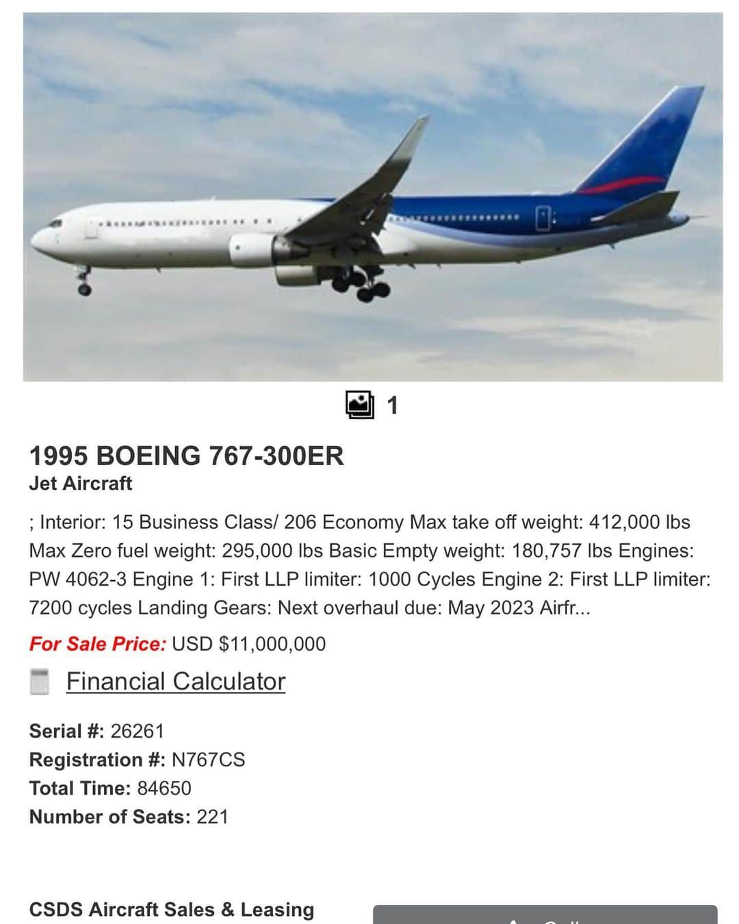 タイリース・ギブソンさんのインスタグラム写真 - (タイリース・ギブソンInstagram)「If anybody got 11 million laying around this 767 plane can get real for you..........」5月18日 12時09分 - tyrese