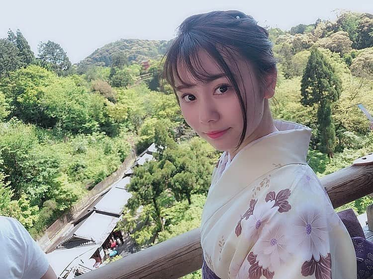 松本慈子さんのインスタグラム写真 - (松本慈子Instagram)「かわいいって言って〜🤭💜 . . #京都 #京都観光 #清水寺 #着物 #着物レンタル #kyoto #kyotojapan #kiyomizuderatemple #kiyomizudera」5月18日 13時08分 - chikako_1119