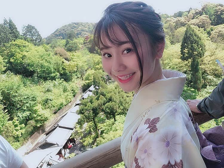 松本慈子さんのインスタグラム写真 - (松本慈子Instagram)「かわいいって言って〜🤭💜 . . #京都 #京都観光 #清水寺 #着物 #着物レンタル #kyoto #kyotojapan #kiyomizuderatemple #kiyomizudera」5月18日 13時08分 - chikako_1119