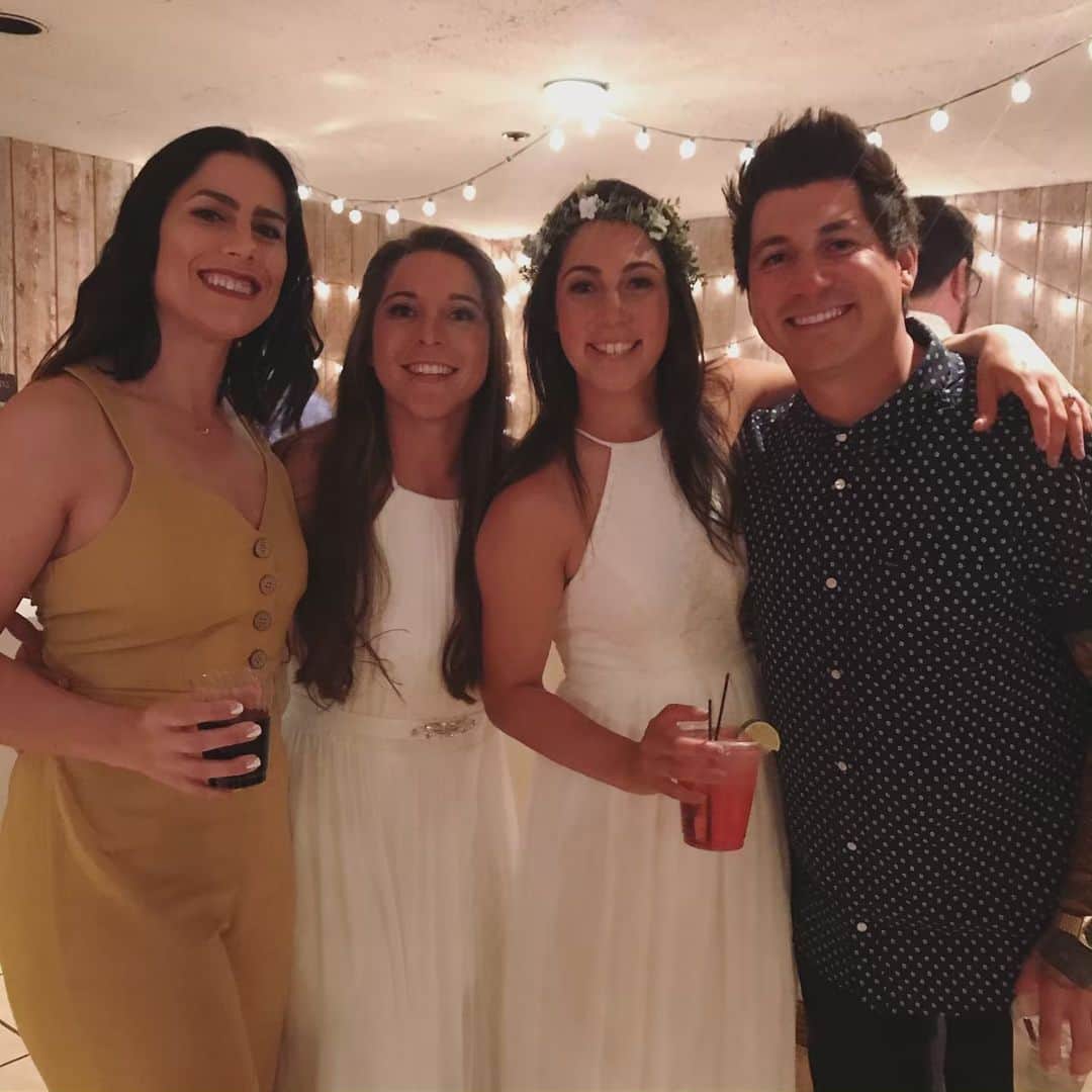 Jaime Preciadoのインスタグラム：「Got to spend my bday in the best way, watching my beautiful cousin get married to her new wife! Love you guys! 😘😘😘」