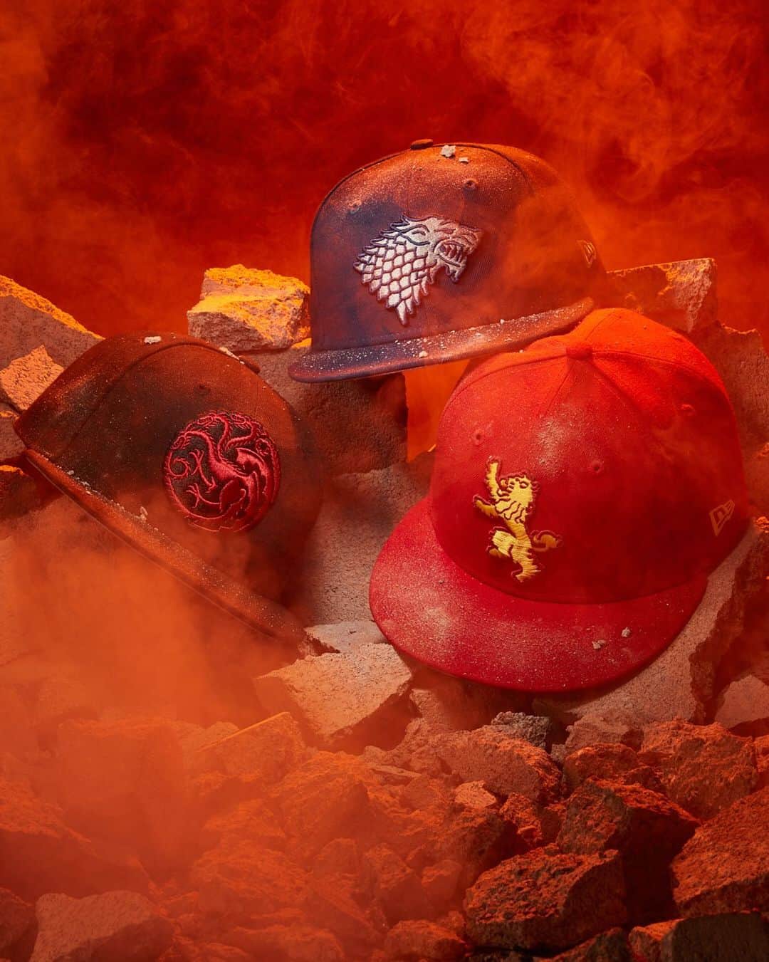 ニューエラ・キャップのインスタグラム：「For the Throne. The Game of Thrones #NewEraCap collection just restocked on neweracap.com」