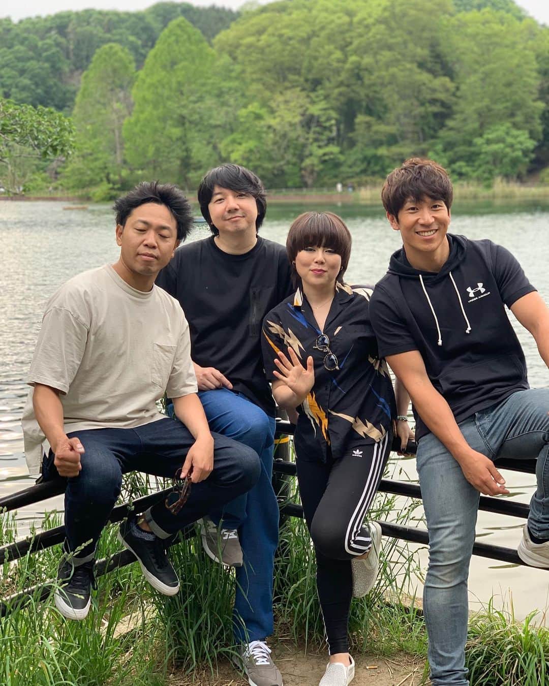 のインスタグラム：「最高の舞台の合間 #池崎で台無し」