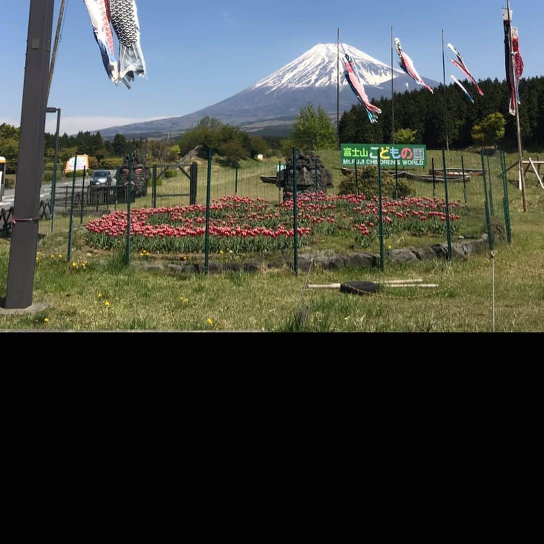 ミラクルひかるさんのインスタグラム写真 - (ミラクルひかるInstagram)「どでかい富士山の元、どでかいテントで 最近どーでっかい！ あっほい！  #ふじ＆サン」5月18日 15時52分 - miracle_hikaru_official