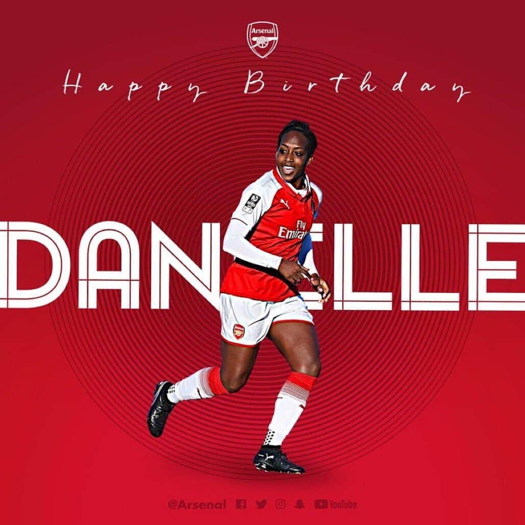 Arsenal Ladiesさんのインスタグラム写真 - (Arsenal LadiesInstagram)「Happy birthday to you, @daniellecarter 🎉  #WeAreTheArsenal ❤️」5月18日 16時36分 - arsenalwfc