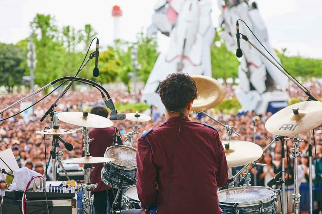 松浦匡希のインスタグラム：「20190518 FREE LIVE  #大感謝 #Pretender #チャンマツ大地に立つ!! Photo by Seiya Uehara」