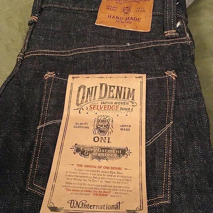 Denimioさんのインスタグラム写真 - (DenimioInstagram)「The texture of these #onidenim jeans is so insane, you'd almost not want to wear them 👹👹👹」5月18日 18時40分 - denimio_shop