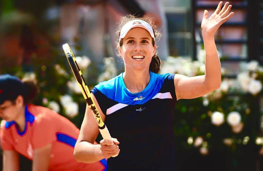 ジョアンナ・コンタさんのインスタグラム写真 - (ジョアンナ・コンタInstagram)「Final feels! 💪👊🇮🇹🇮🇹🎾🎾」5月19日 0時42分 - johannakonta