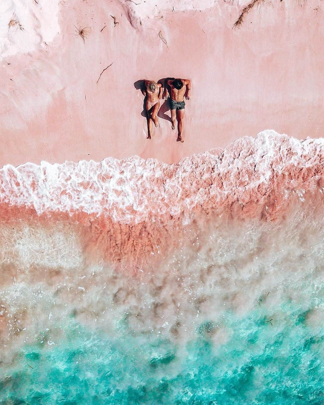 The Horseさんのインスタグラム写真 - (The HorseInstagram)「Tag in the person you want to be laying on the pink sand with ☀︎ ⠀⠀⠀⠀⠀⠀⠀⠀⠀ Image - mariefeandjakesnow⠀⠀⠀⠀⠀⠀⠀⠀⠀ Komodo Islands in Indonesia 🇮🇩 .⠀⠀⠀⠀⠀⠀⠀⠀⠀ -⠀⠀⠀⠀⠀⠀⠀⠀⠀ #pinkbeach#komodo#komodoisland#travel#couplepink#beach#colour#love#happy」5月18日 19時45分 - the_horse