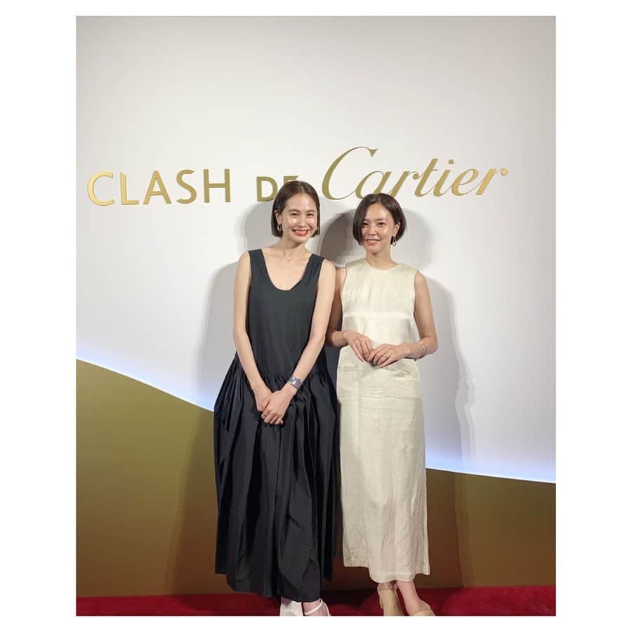 二ノ宮和佳子のインスタグラム：「カルティエから、二面性を秘めた革新的なジュエリー『CLASH DE Cartier』が、新しく誕生‼︎ 記念して作られたPOP UPのプレビューにご招待頂き、 @reina_asami と伺いました。 初めて体験する5つの部屋。自分を見つめなおしながら、チョイスして進む部屋。子供の頃の様なドキドキを味わえる新感覚な空間でした。 だいたいれいなとは、同じチョイスをしてたね♡皆さんも是非体験しに行って下さいね。 5/26まで開催していますよ。  #cartier #clashdecartier #cartiertokyo #れいなと夜出掛けたのいつぶり？ #楽しかったねー」