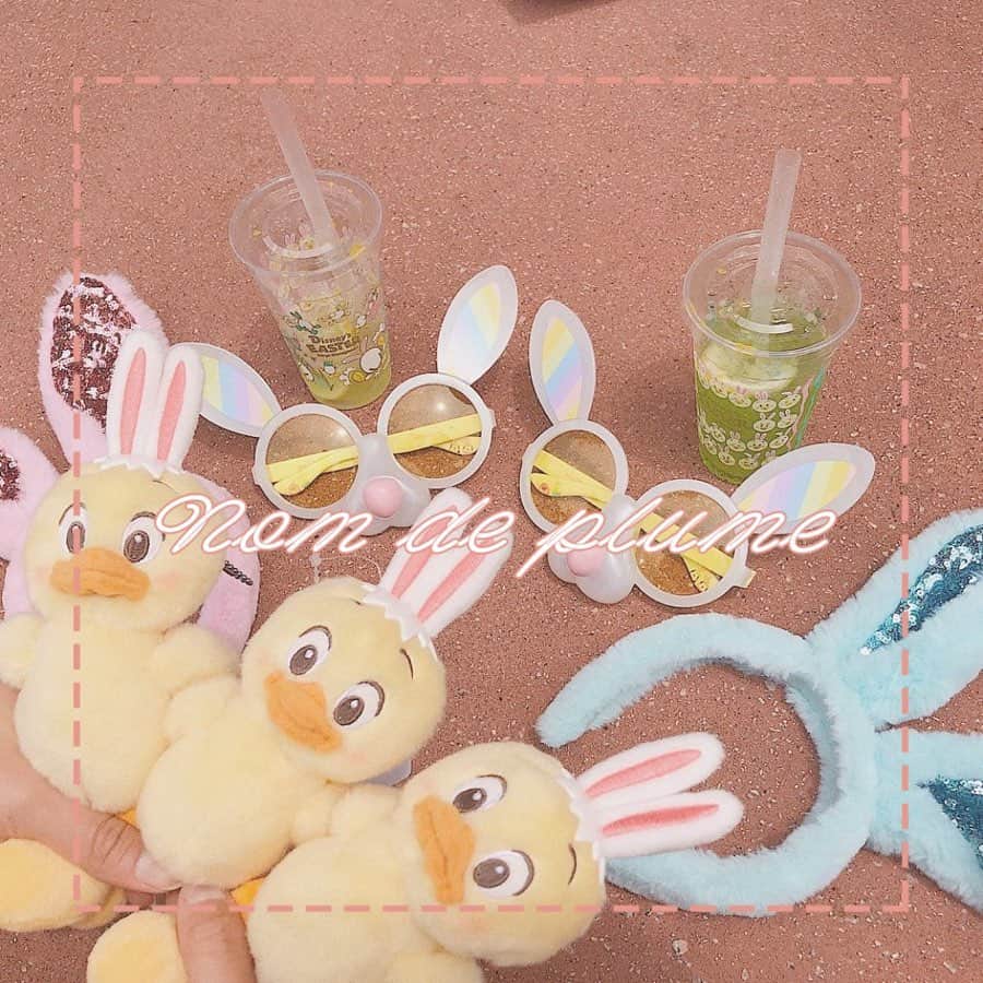 Nom De Plumeさんのインスタグラム写真 Nom De Plumeinstagram ディズニー イースター 東京ディズニーランド シーで 6月2日までディズニー イースターが開催中 うさぎになれちゃうサングラスは 去年が水玉で 今年が虹柄で登場 毎年