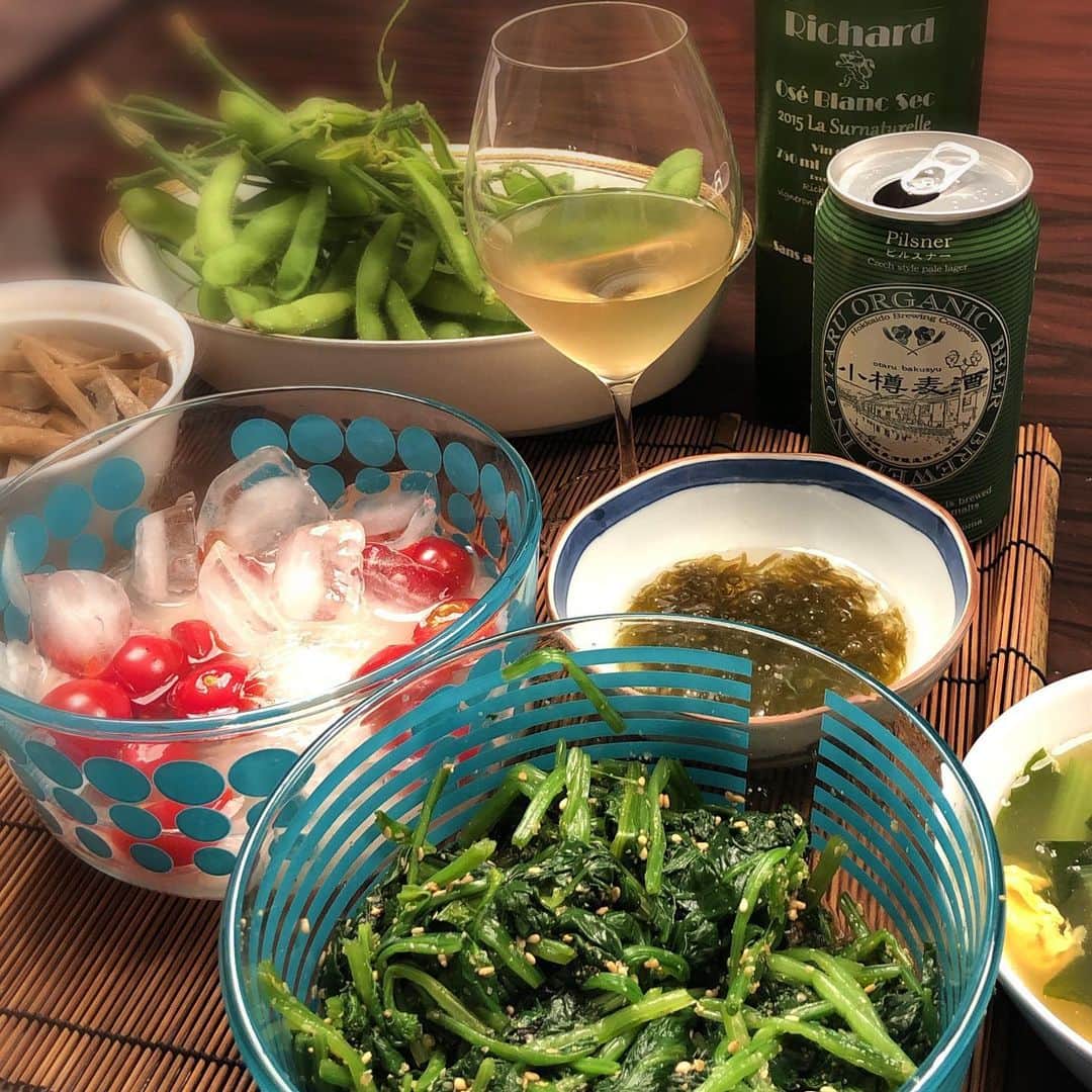 横田真一のインスタグラム：「#家飲み#晩酌#自然派ワイン #シンプルイズベスト#亜硫酸無添加 #golf #golfing  #ゴルフ男子 #男子ツアー#JGTO #golflife #ゴルフ大好き  #フィットネス#ゴルフ練習 #日本ツアー#ゴルフ#ゴルフ女子#ヨコタゴルフベース#ゴルフレッスン#つるやゴルフ#ELPA#アンチエイジング#ヨガ#筋肉#オーガニック#グルテンフリー#オーソモレキュラー#ナチュラルワイン#ビオワイン#自然派ワイン#ボンサンテヨコタ」
