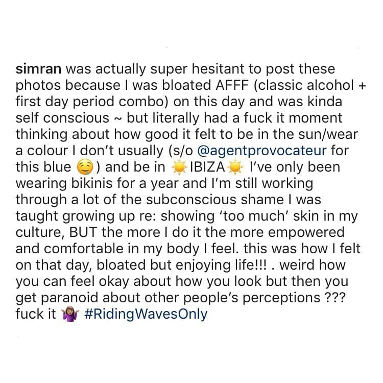 Agent Provocateurさんのインスタグラム写真 - (Agent ProvocateurInstagram)「Spotted! @simran looking like a goddess in vibrant Malisa. Swipe to read Simran’s comment from the day, inspiring us to rid ourselves of inhibitions in order to embrace our beautiful bodies! Thank you for sharing @Simran!💙 ✨#AgentProvocateur #PleasurePatrol #RidingWavesOnly #APswim  Special shout-out to our friends at @smartcharteribiza for the smoothest sailing🛥」5月18日 21時36分 - agentprovocateur